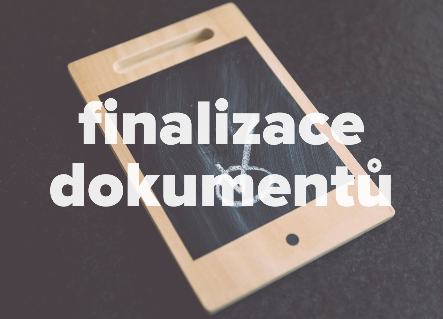 Document finalization